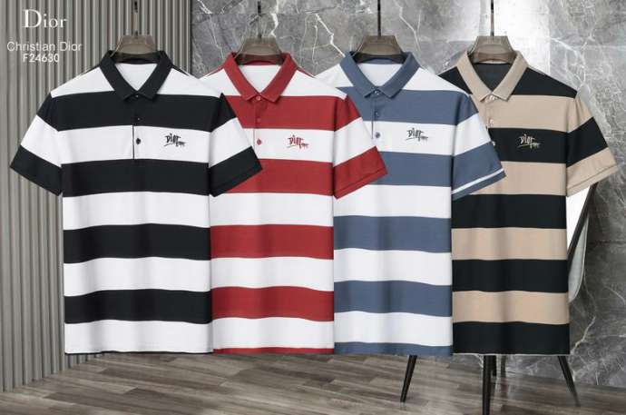 Dior Polo Shirt Short _SKUDiorM-3XL26rn6020078
